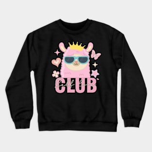 Self Love Club Llama Crewneck Sweatshirt